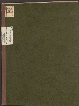 Bilder aus dem Volksleben : 12 Clavierstücke ; comp. als Vortragsstudien für d. reifere Jugend ; op. 52