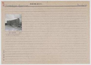 Straßenansicht. Berlin, Marzahn, Marzahner Chaussee