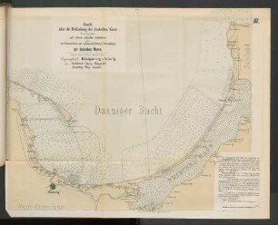 III. Karte über die Befischung der deutschen Küste, Regierungsbezirk: Königsberg u. Danzig
