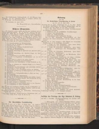 ¬Der¬ Westfälische Turnlehrertag