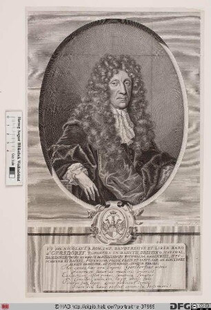 Bildnis Nicolaus von Gersdorff (1672 Frhr.)