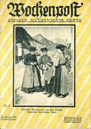 Unterhaltungsblatt für die ganze Familie. 5. Jahrgang 1932/33