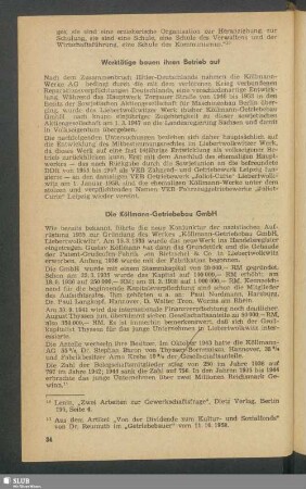 Die Köllmann-Getriebebau GmbH