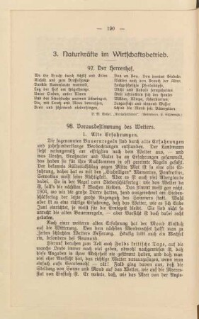 3. Naturkräfte im Wirtschaftsbetrieb