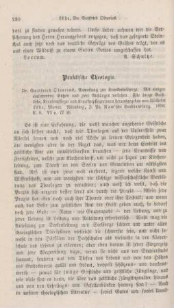 230-234 Praktische Theologie