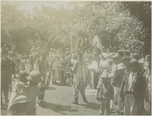 "Danse du diable des Indiens".