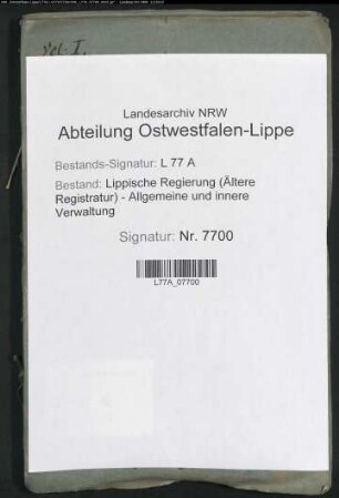 Revision der Branntweinsteuerrechnungen, Bd. 1