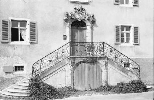 Tunsel: Pfarrhaus; Treppe