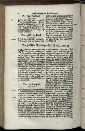 Die zwölffte [!] Reichs-Landschafft Quantung