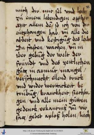 Gebete (Dreikönig u.a.) - Anfang fehlt.