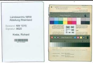 Entnazifizierung Richard Krebs , geb. 19.05.1912 (Schichtmeister)