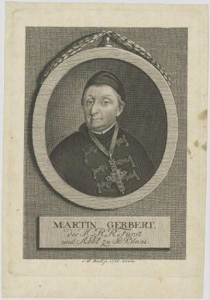 Bildnis des Martin Gerbert