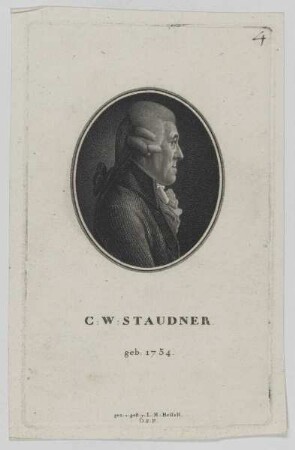 Bildnis des C. W. Staudner