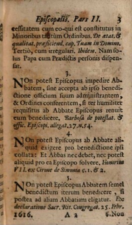 Nucleus Iuris Episcopalis : Ex Decisionibus Theologiae Practicae Et Aphorismis Canonici Juris Extractus, 2