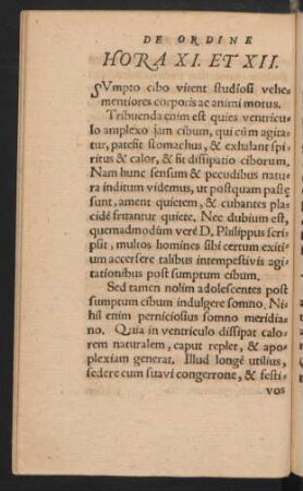 Hora XI. Et XII.