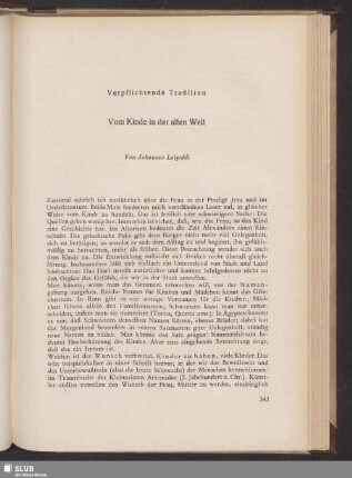 Verpflichtende Tradition