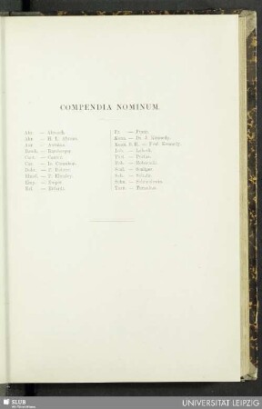 Compendia nominum