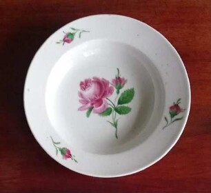 Suppenteller Rose 2