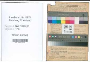 Entnazifizierung Ludwig Reiter , geb. 11.09.1889 (Angestellter)