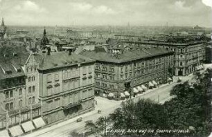 Leipzig: Blick auf Goethe-Strasse