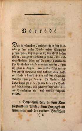 Magazin für die Kirchen- und Gelehrten-Geschichte des Kurfürstenthums Pfalz. 2. 1790