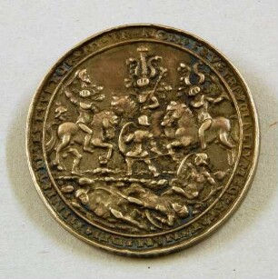 Medaille auf Kurfürst Johann Friedrich von Sachsen (der Großmütige)