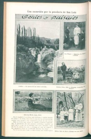 Una excursión por la provincia de San Luis : Gentes y paisajes