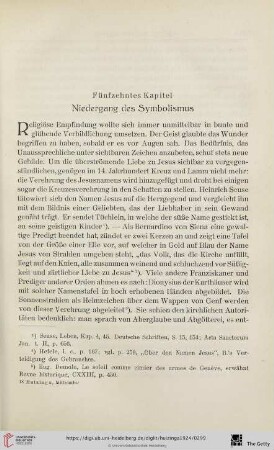 Fünfzehntes Kapitel