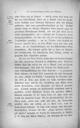 Die Unterhandlungen gedeihen zum Abschluß.