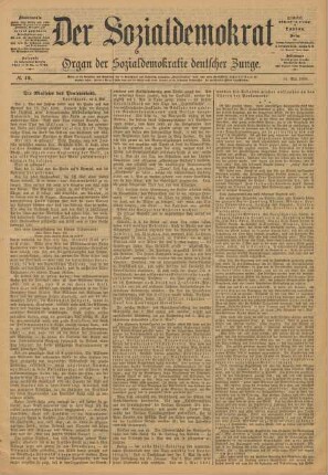 No. 19. 10. Mai 1890.