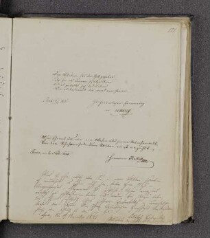 Hermann Rollett ; Oskar Ludwig Bernhard Wolff ; Adolf Hofmeister. – Jena, 05.11.1845
