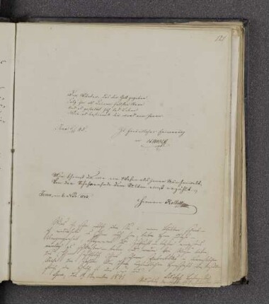 Hermann Rollett ; Oskar Ludwig Bernhard Wolff ; Adolf Hofmeister. – Jena, 05.11.1845