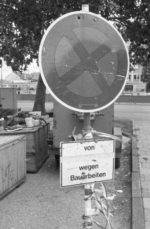 Humorvoller Umgang mit Baustellen