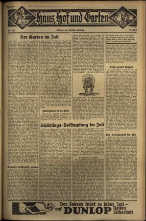 Zweite Ausgabe vom Freitag, den 28. Juni 1935.