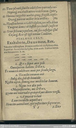 Psalmus CXLV. Exaltabo te, Deus meus, Rex