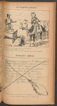 La tropilla yanqui [y] Solución radical - [Caricaturas]