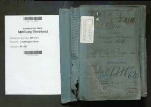 Roth, Friedrich26.09.1890 - 23.04.1923 - ; Bergrat; ausgeschieden 1888; Prüfungsakten und Personalakte Band 1