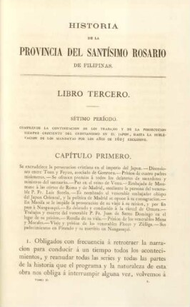 Libro tercero