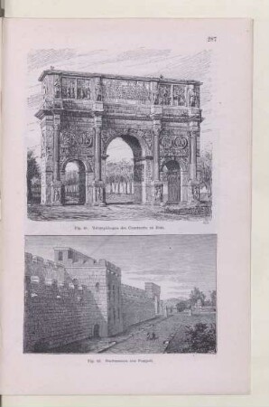 Fig. 62. Stadtmauern vom Pompeii