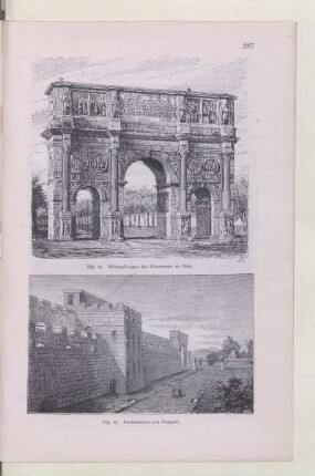 Fig. 62. Stadtmauern vom Pompeii