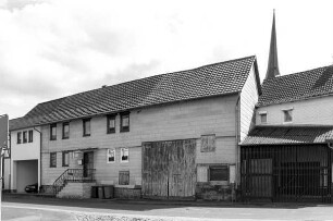 Einhaus (Einhaus, Fachwerk); Gemünden, Hainstraße 14