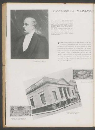 Evocando la fundación de nuestra primera institución bancaria