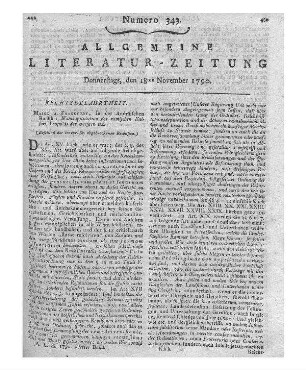 Medicinisch-praktische Bibliothek für Aerzte und Wundärzte. Bd. 2, St. 1. Hrsg von C. T. Kortum und J. C. Schäffer. Münster: Perrenon 1790