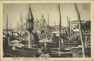Venezia – Traghetto di Gondole a S. Marco