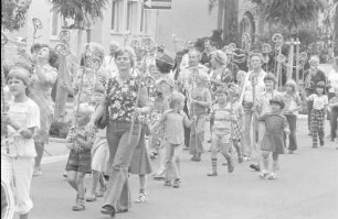 Kleingartenverein Kuhlager-Seele. Sommerfest mit Sommertagszug