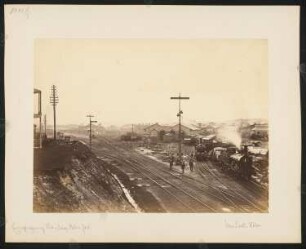 Photographs New South Wales, The Railways of New South Wales: Sydney Station Eisenbahngelände Instandhaltungshallen ( Carriage reparing Shed)