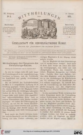 Heft 2 (22. Januar 1875)