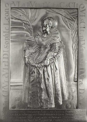 Bildnis Sophie Eleonore, Tochter des Kurfürsten Johann Georg I. von Sachsen