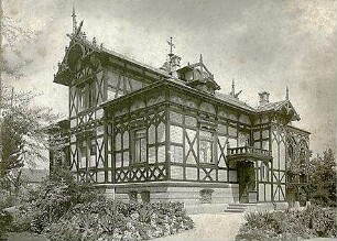 Fischer, Theodor; Reutlingen; Haus E. Gminder - Außenansicht