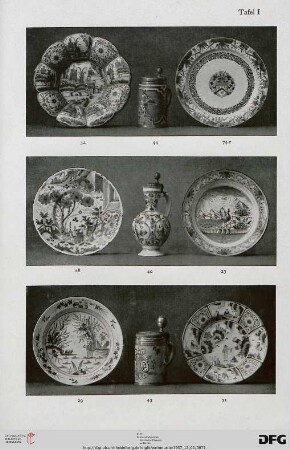 Tafel I-XI